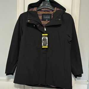 Pendleton Women's Rain coat Jacket, Full Zip Coat,windbreaker Size S BLA…